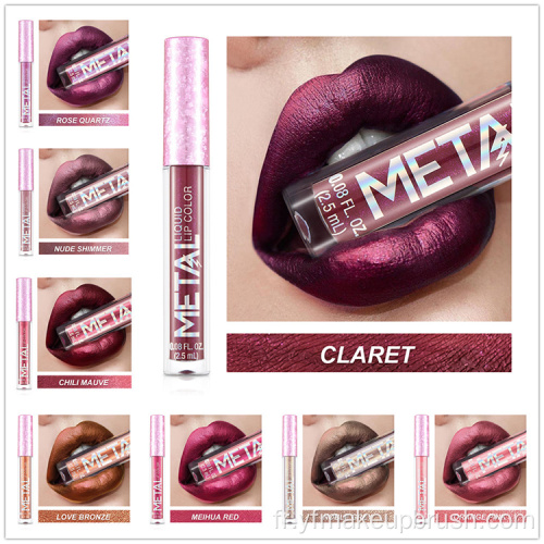 Rouge à lèvres violet Gloss Pearlescent Glosscent Lipstick mat